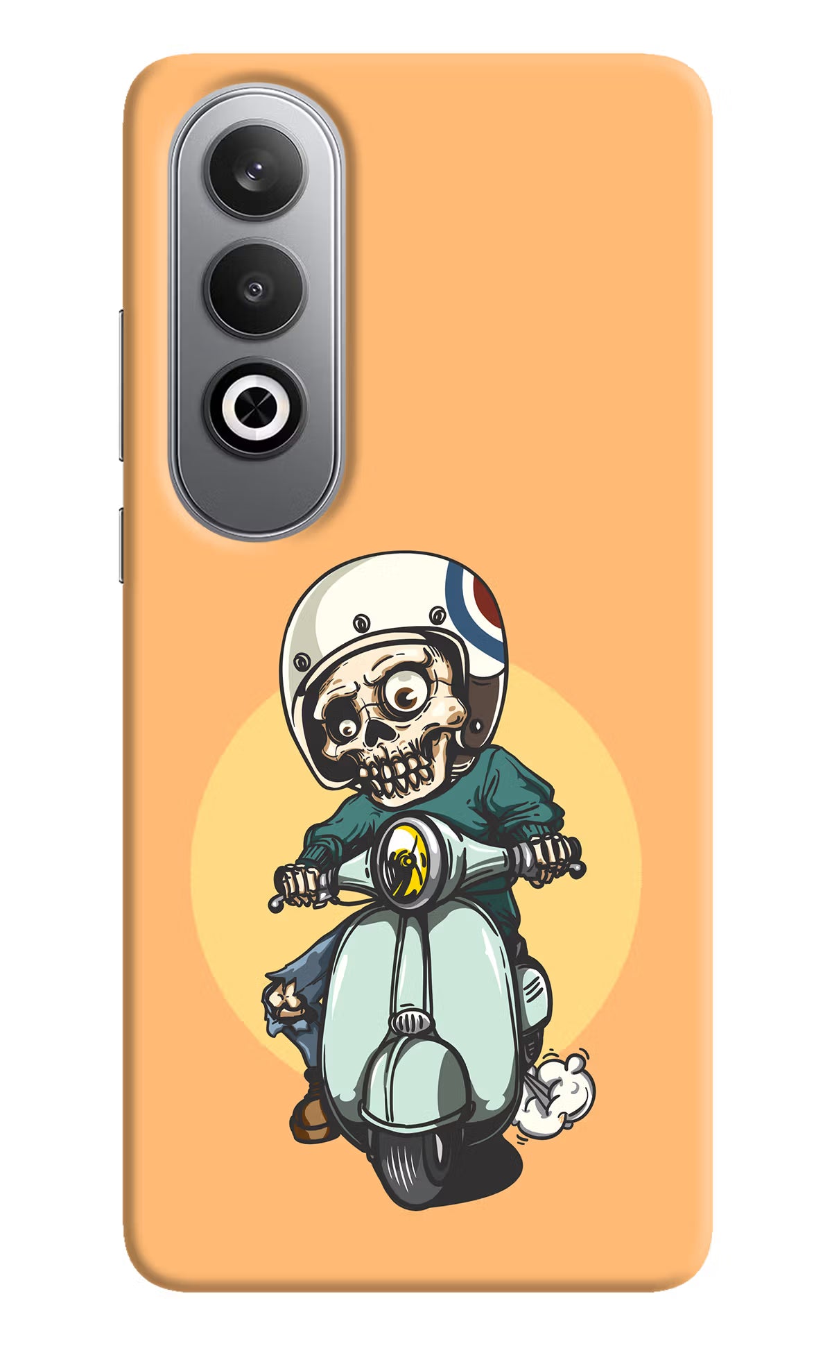 Undead Biker Oneplus Nord CE4 Hard Case Back Cover by Casekaro
