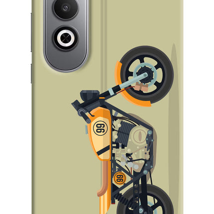 Vertical Speedster Oneplus Nord CE4 Hard Case Back Cover by Casekaro