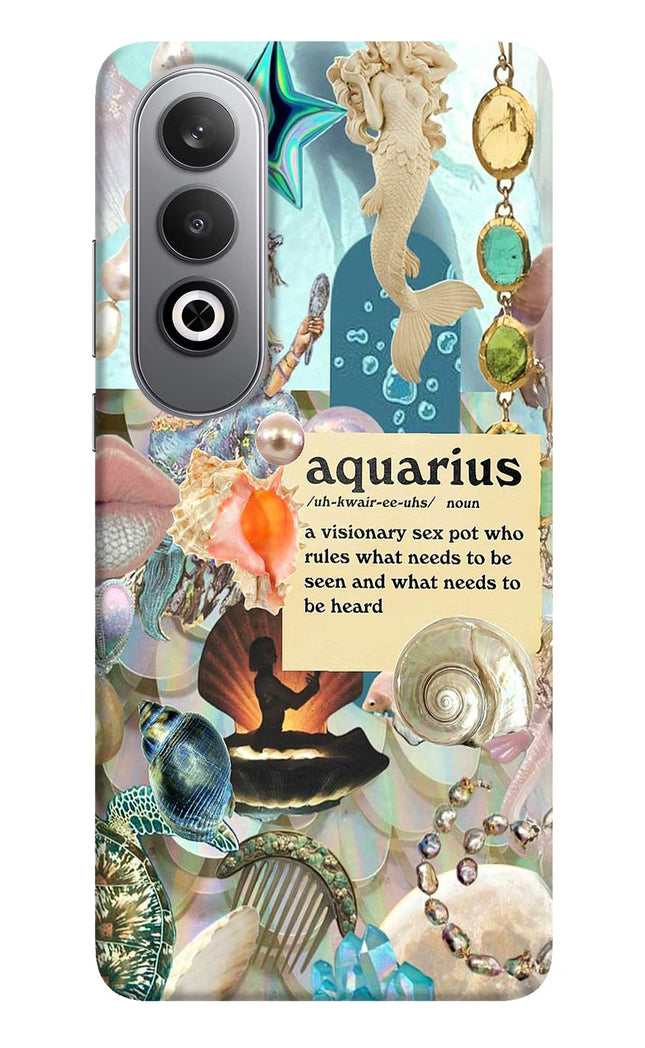 Aquarius Zodiac Oneplus Nord CE4 Hard Case Back Cover by Casekaro