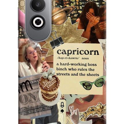 Capricorn Zodiac Oneplus Nord CE4 Hard Case Back Cover by Casekaro