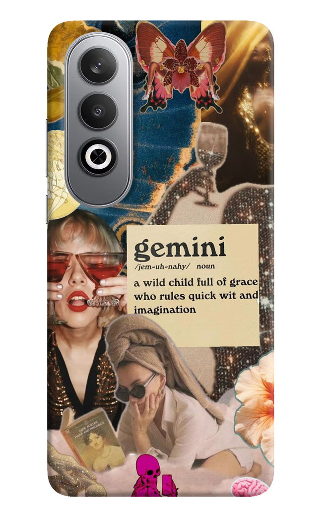 Gemini Zodiac Oneplus Nord CE4 Hard Case Back Cover by Casekaro