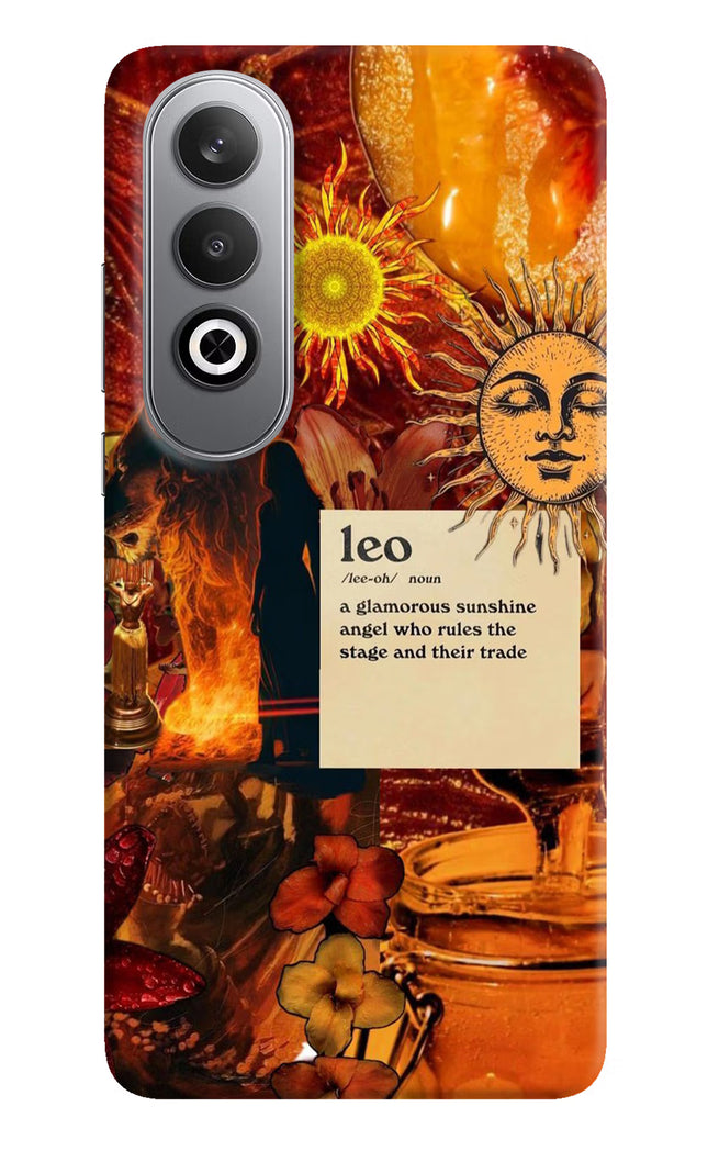 Leo Zodiac Oneplus Nord CE4 Hard Case Back Cover by Casekaro