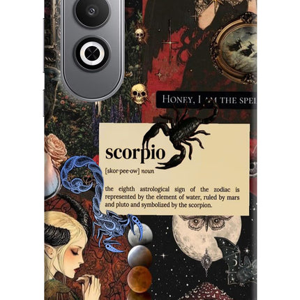 Scorpio Zodiac Oneplus Nord CE4 Hard Case Back Cover by Casekaro