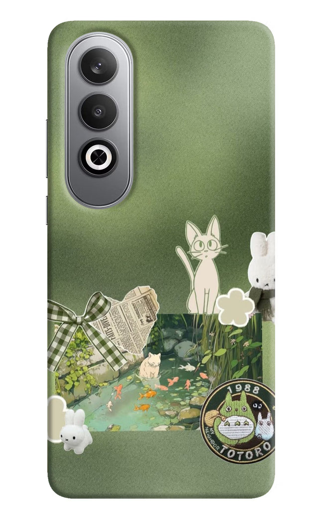 Aesthetic anime Oneplus Nord CE4 Hard Case Back Cover by Casekaro