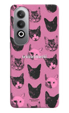 Pink Cats Oneplus Nord CE4 Hard Case Back Cover by Casekaro