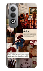 Zodiac Aries Oneplus Nord CE4 Hard Case Back Cover by Casekaro