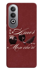 Velvet Cherry Oneplus Nord CE4 Hard Case Back Cover by Casekaro