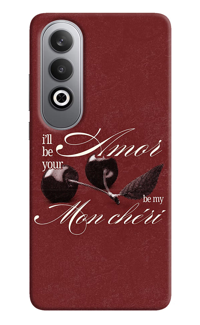 Velvet Cherry Oneplus Nord CE4 Hard Case Back Cover by Casekaro
