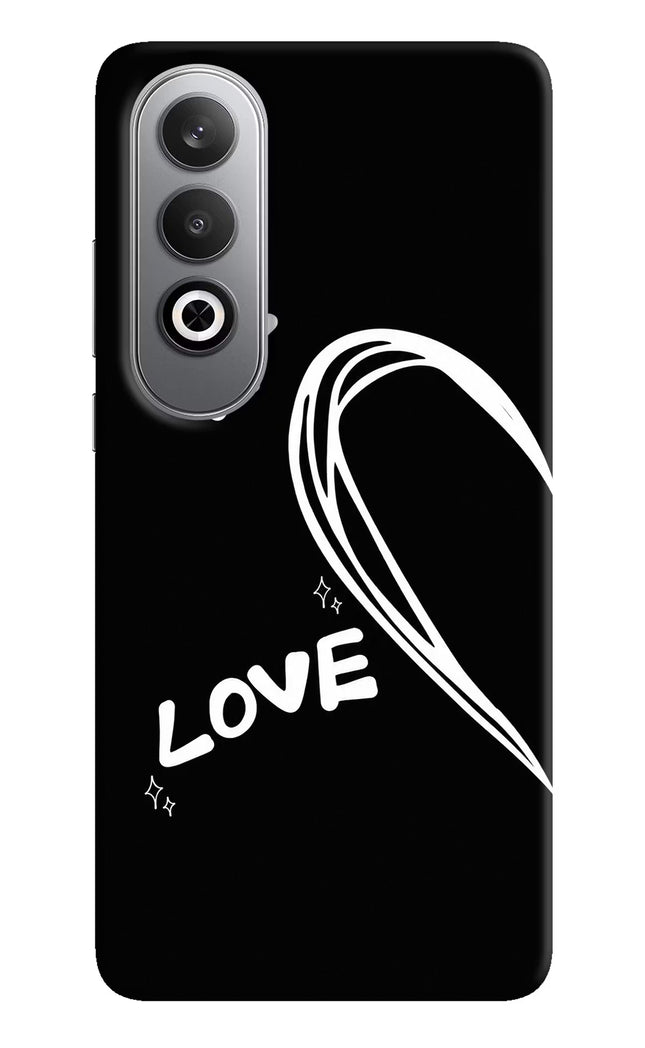 Love Line Oneplus Nord CE4 Hard Case Back Cover by Casekaro