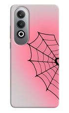 Pink Web Oneplus Nord CE4 Hard Case Back Cover by Casekaro
