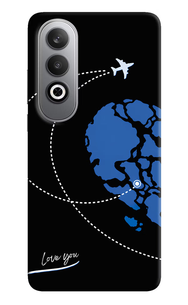 Love Orbit Oneplus Nord CE4 Hard Case Back Cover by Casekaro