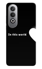 This World Oneplus Nord CE4 Hard Case Back Cover by Casekaro