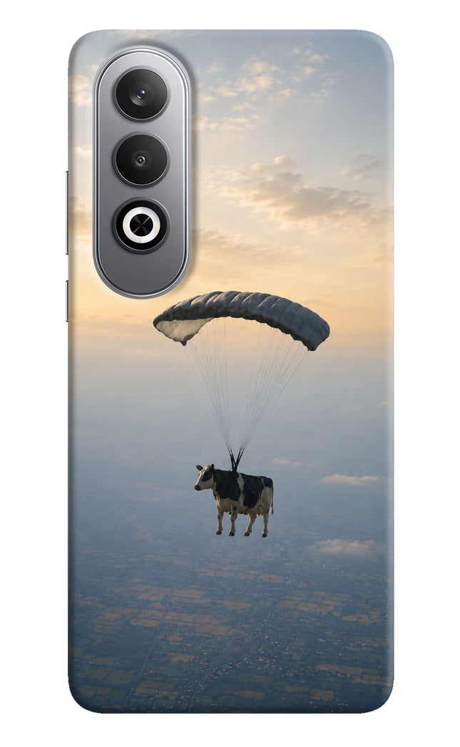 Skydiving Cow Oneplus Nord CE4 Hard Case Back Cover by Casekaro
