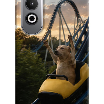 Rollercoaster Dog Oneplus Nord CE4 Hard Case Back Cover by Casekaro