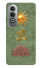 Om & Lotus Oneplus Nord CE4 Back Cover
