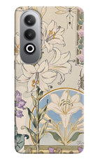 White Lily Oneplus Nord CE4 Back Cover