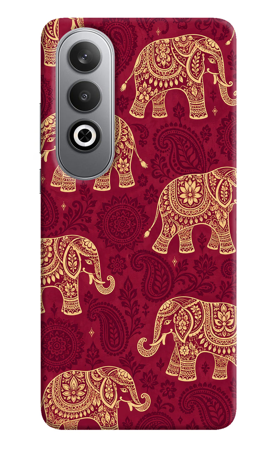 Maroon Elephant Oneplus Nord CE4 Back Cover, Hard case