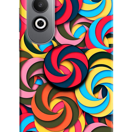 Spiral Pattern Oneplus Nord CE4 Pop Case by Casekaro