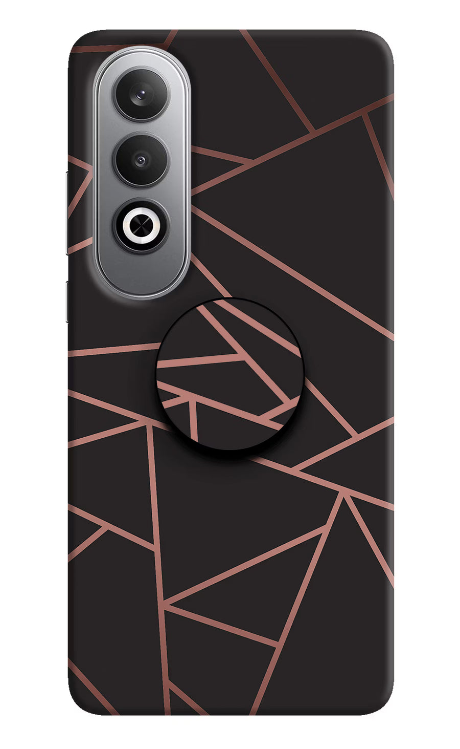 Geometric Pattern Oneplus Nord CE4 Pop Case, Hard case