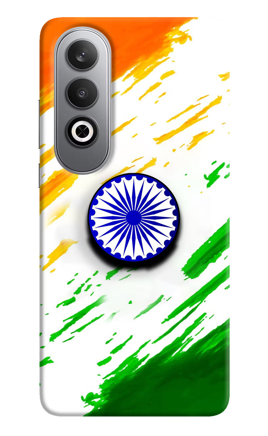 Indian Flag Ashoka Chakra Oneplus Nord CE4 Pop Case, Hard case