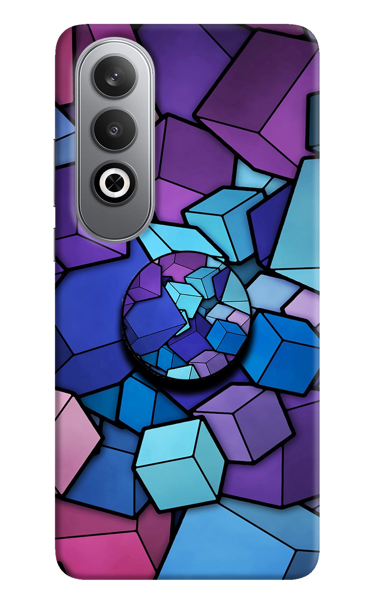 Cubic Abstract Oneplus Nord CE4 Pop Case