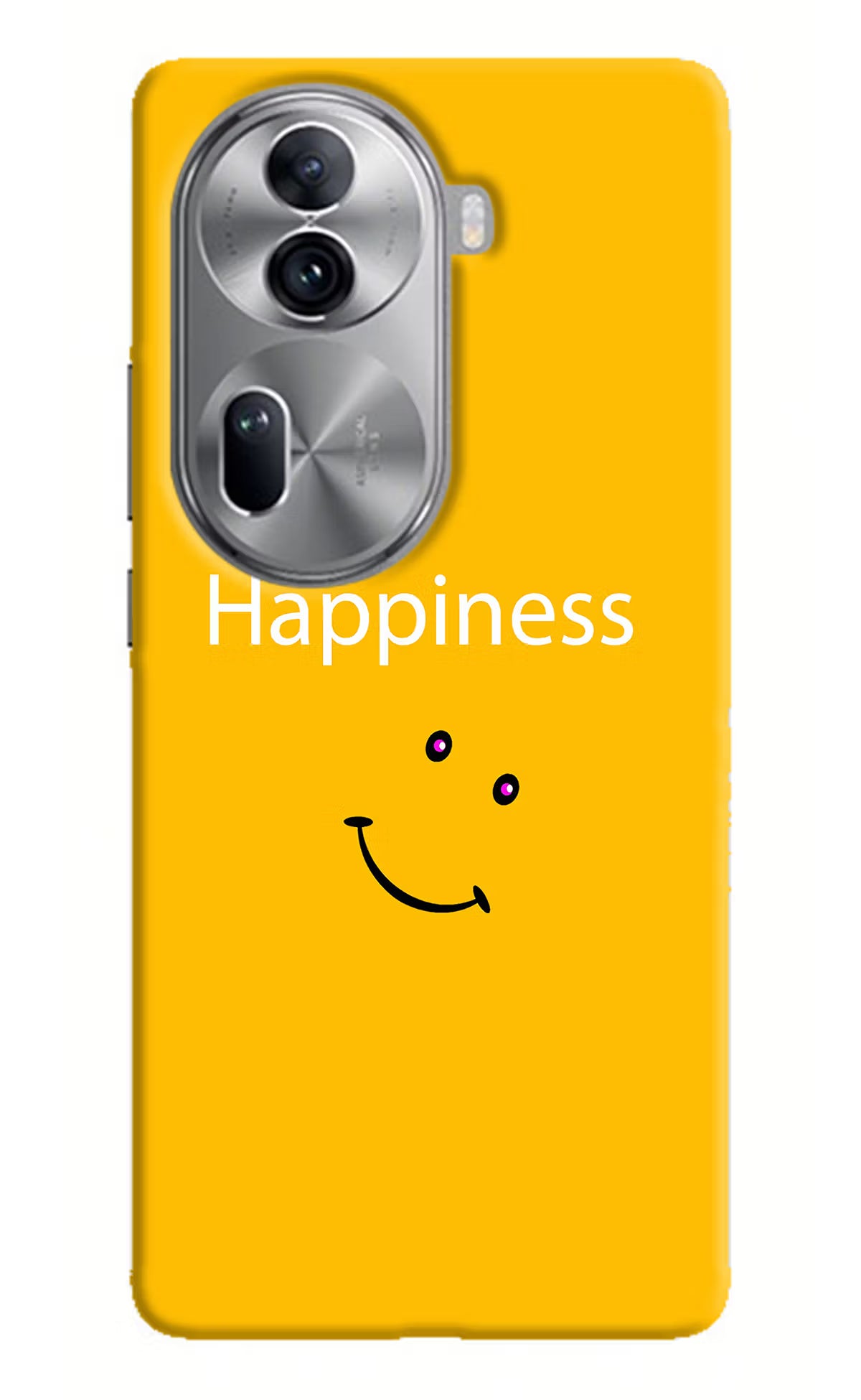 Happiness With Smiley Oppo Reno11 Pro 5G Hard Case Back Cover by Casekaro