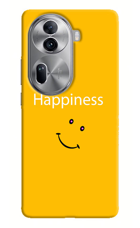Happiness With Smiley Oppo Reno11 Pro 5G Hard Case Back Cover by Casekaro