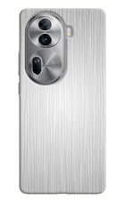 Wooden Grey Texture Oppo Reno11 Pro 5G Hard Case Back Cover by Casekaro