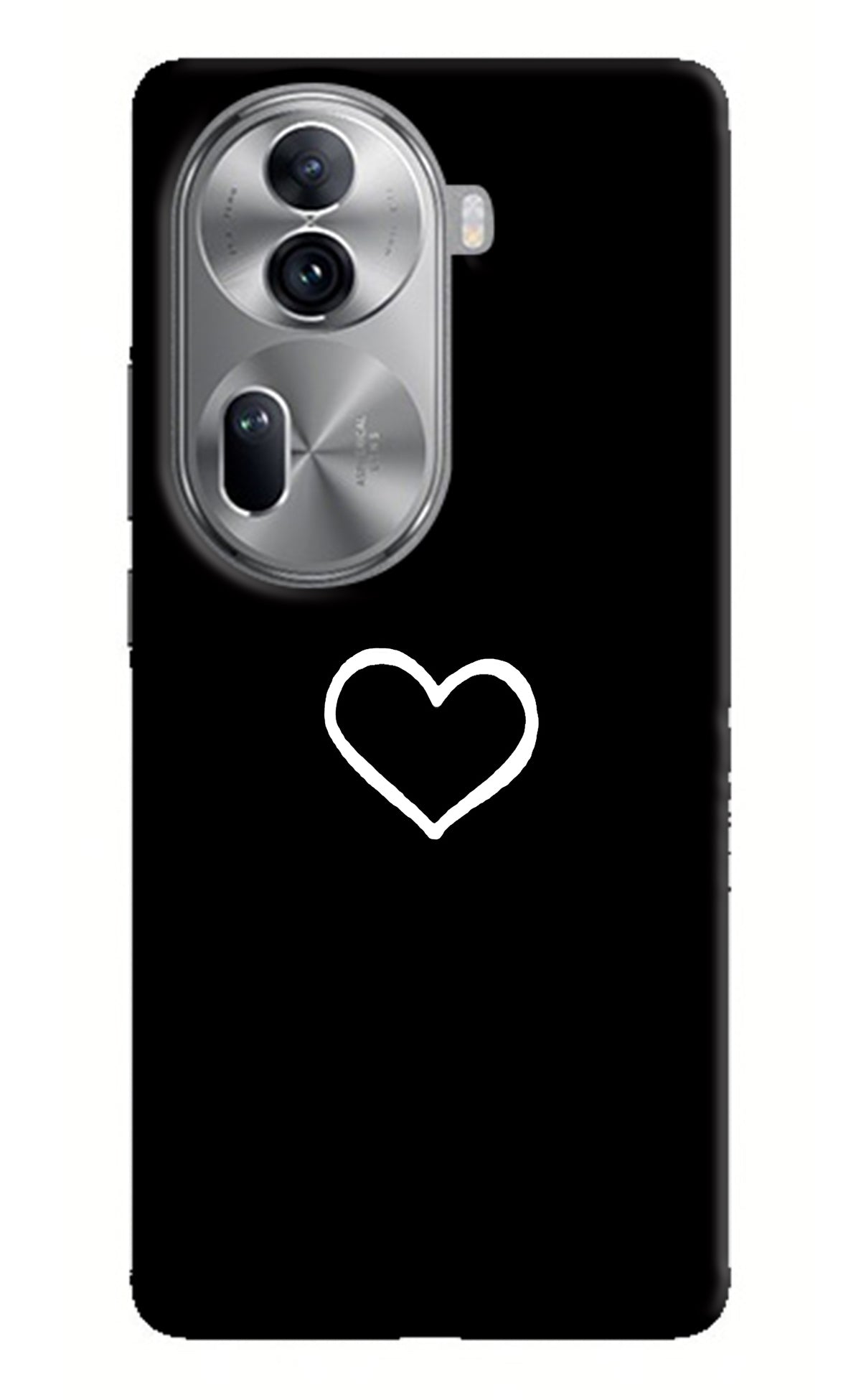 Heart Oppo Reno11 Pro 5G Back Cover