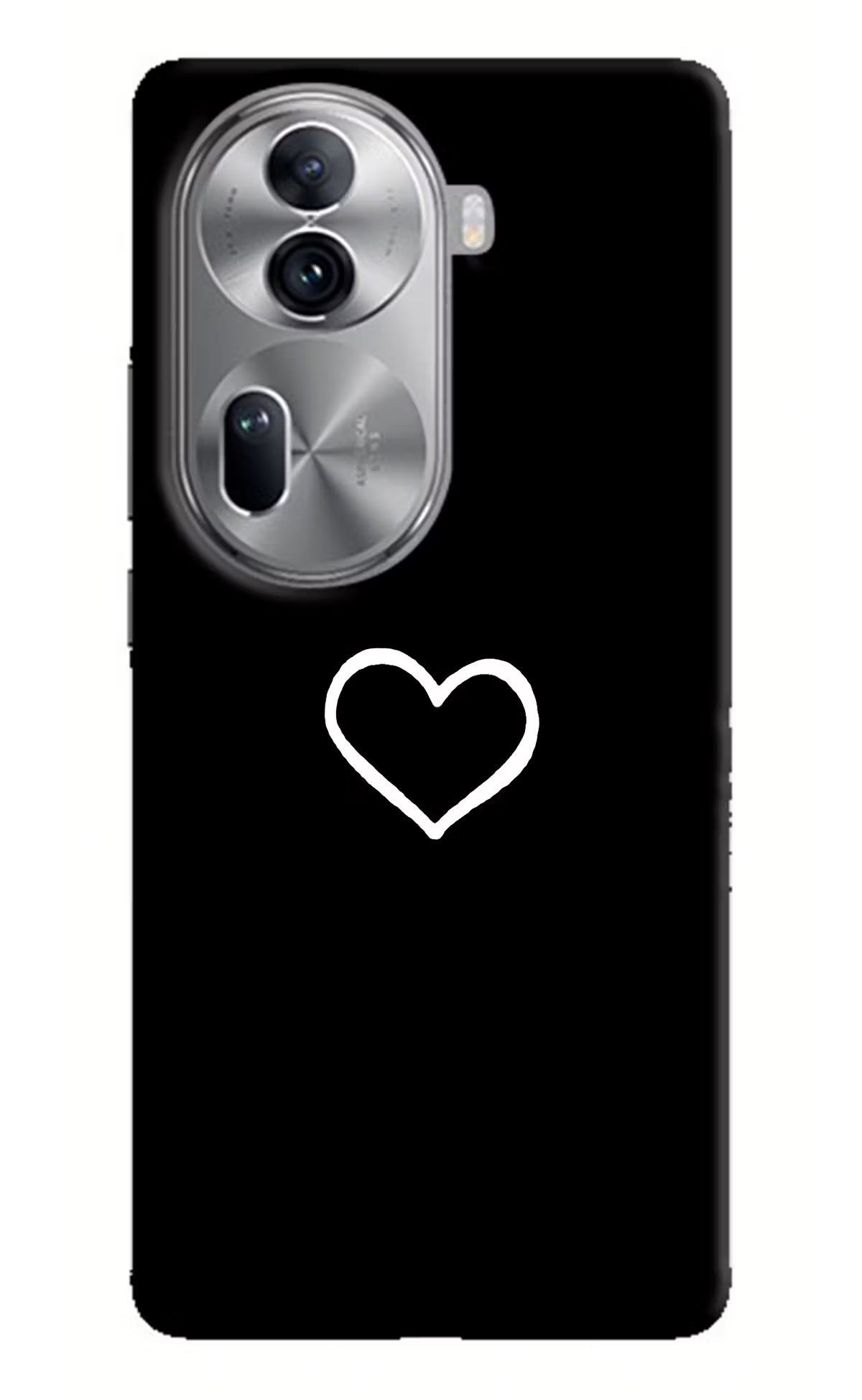 Heart Oppo Reno11 Pro 5G Hard Case Back Cover by Casekaro