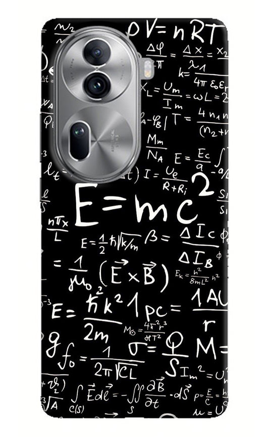 Physics Formula Oppo Reno11 Pro 5G Back Cover