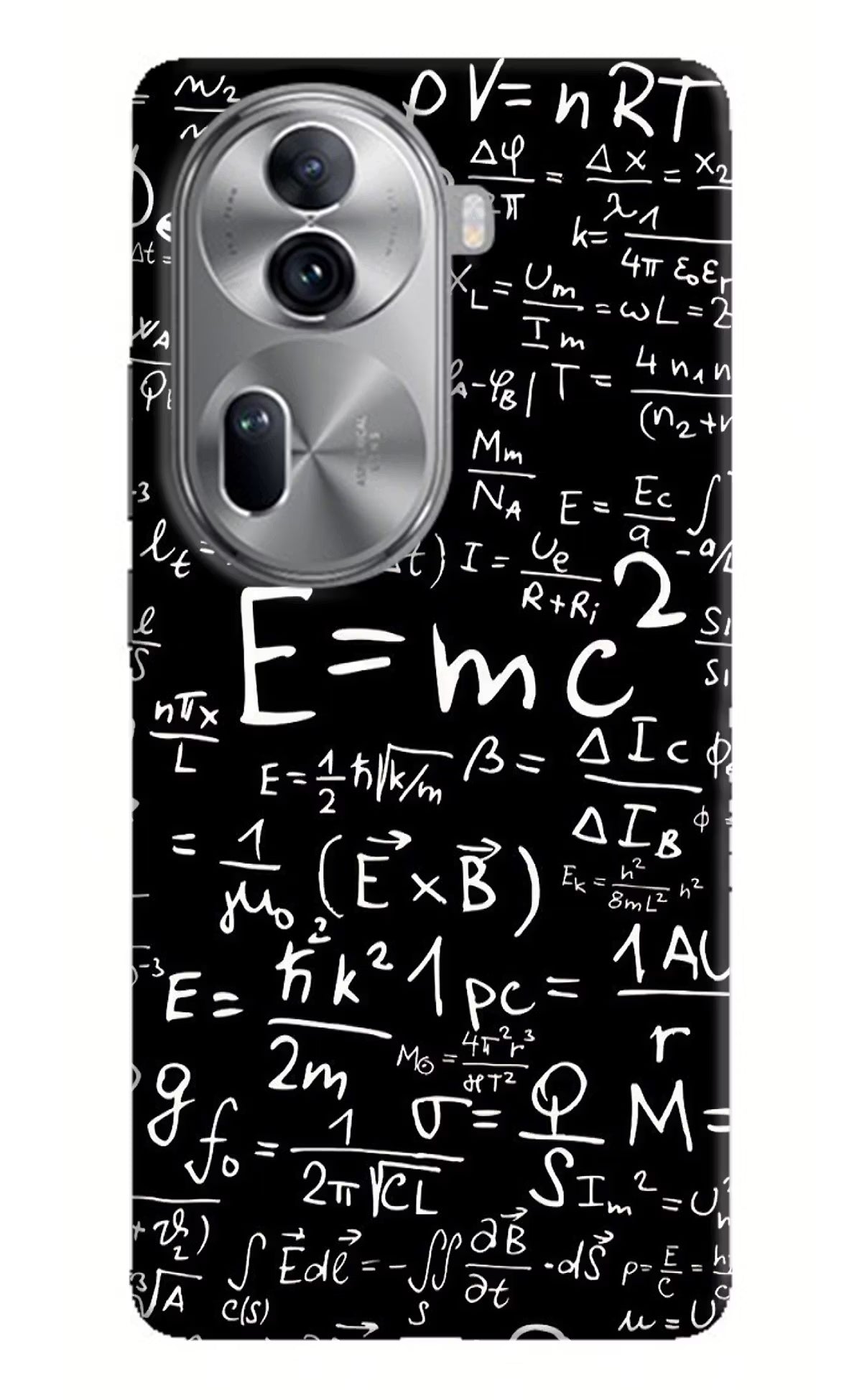 Physics Formula Oppo Reno11 Pro 5G Hard Case Back Cover by Casekaro