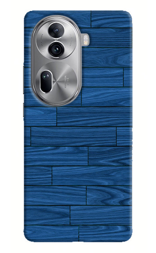 Wooden Texture Oppo Reno11 Pro 5G Hard Case Back Cover by Casekaro