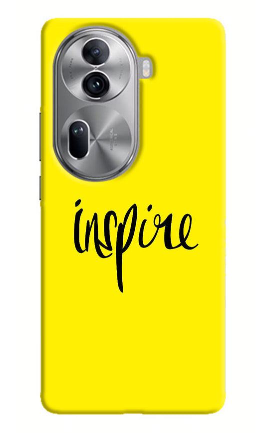 Inspire Oppo Reno11 Pro 5G Hard Case Back Cover by Casekaro