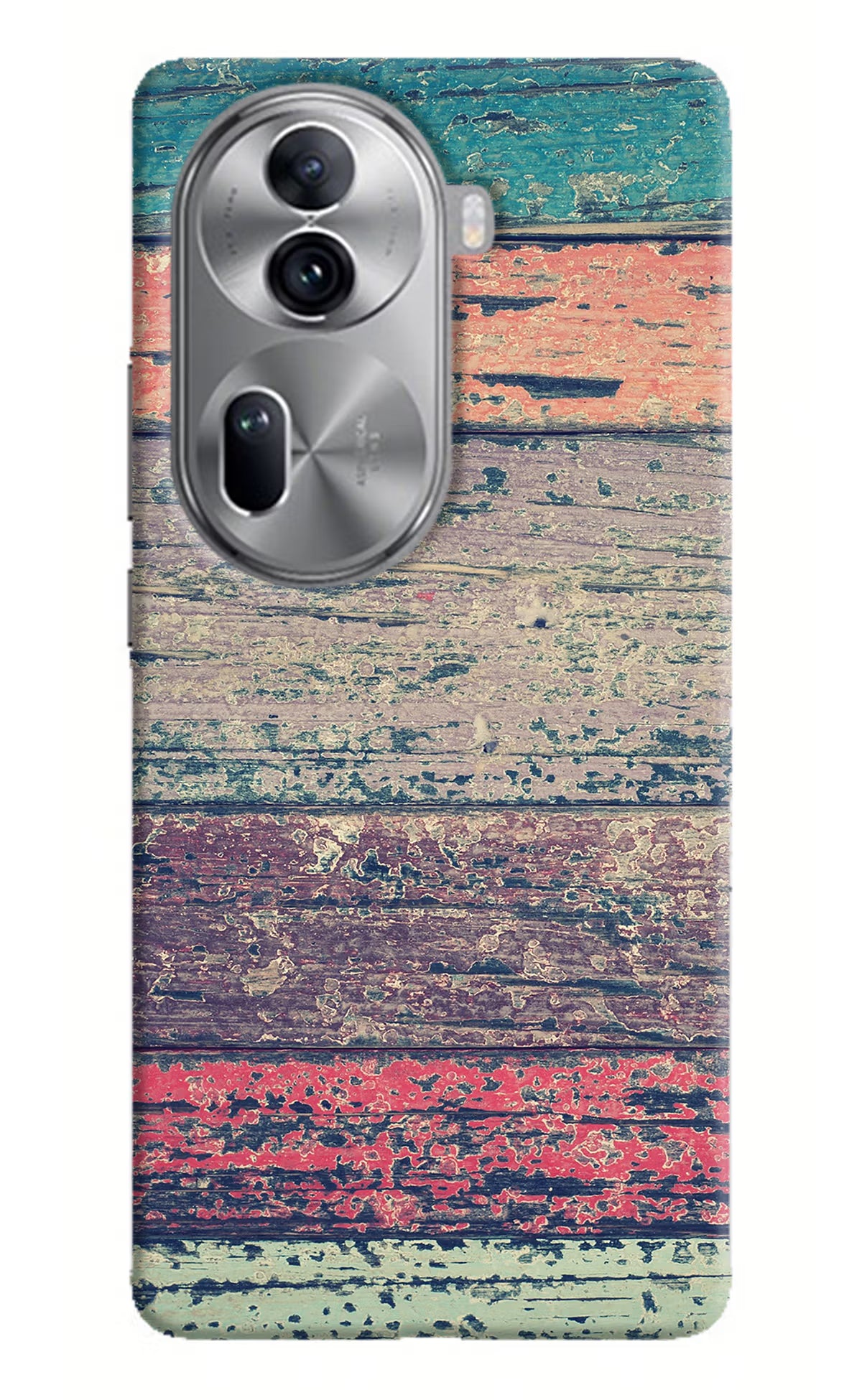 Colourful Wall Oppo Reno11 Pro 5G Hard Case Back Cover by Casekaro