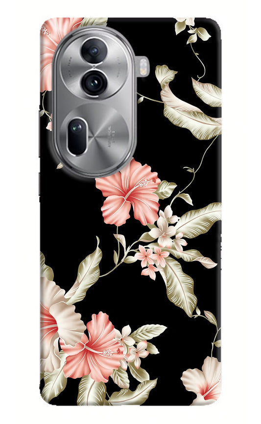 Flowers Oppo Reno11 Pro 5G Hard Case Back Cover by Casekaro