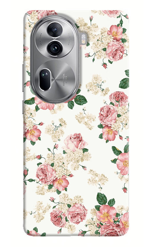 Flowers Oppo Reno11 Pro 5G Hard Case Back Cover by Casekaro