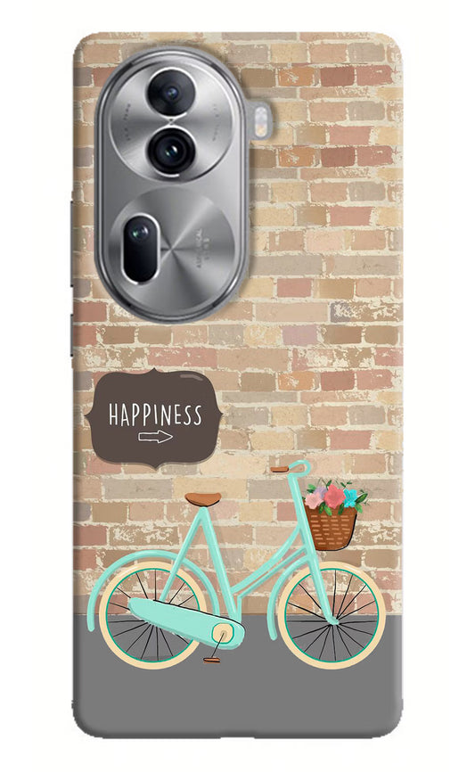 Happiness Artwork Oppo Reno11 Pro 5G Hard Case Back Cover by Casekaro