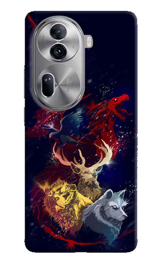 Game Of Thrones Oppo Reno11 Pro 5G Hard Case Back Cover by Casekaro