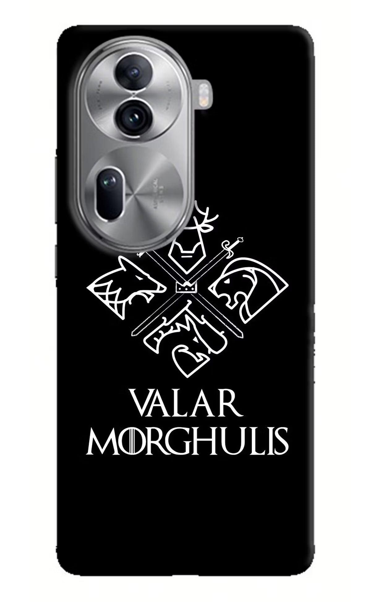 Valar Morghulis | Game Of Thrones Oppo Reno11 Pro 5G Hard Case Back Cover by Casekaro