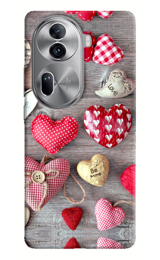 Love Wallpaper Oppo Reno11 Pro 5G Hard Case Back Cover by Casekaro