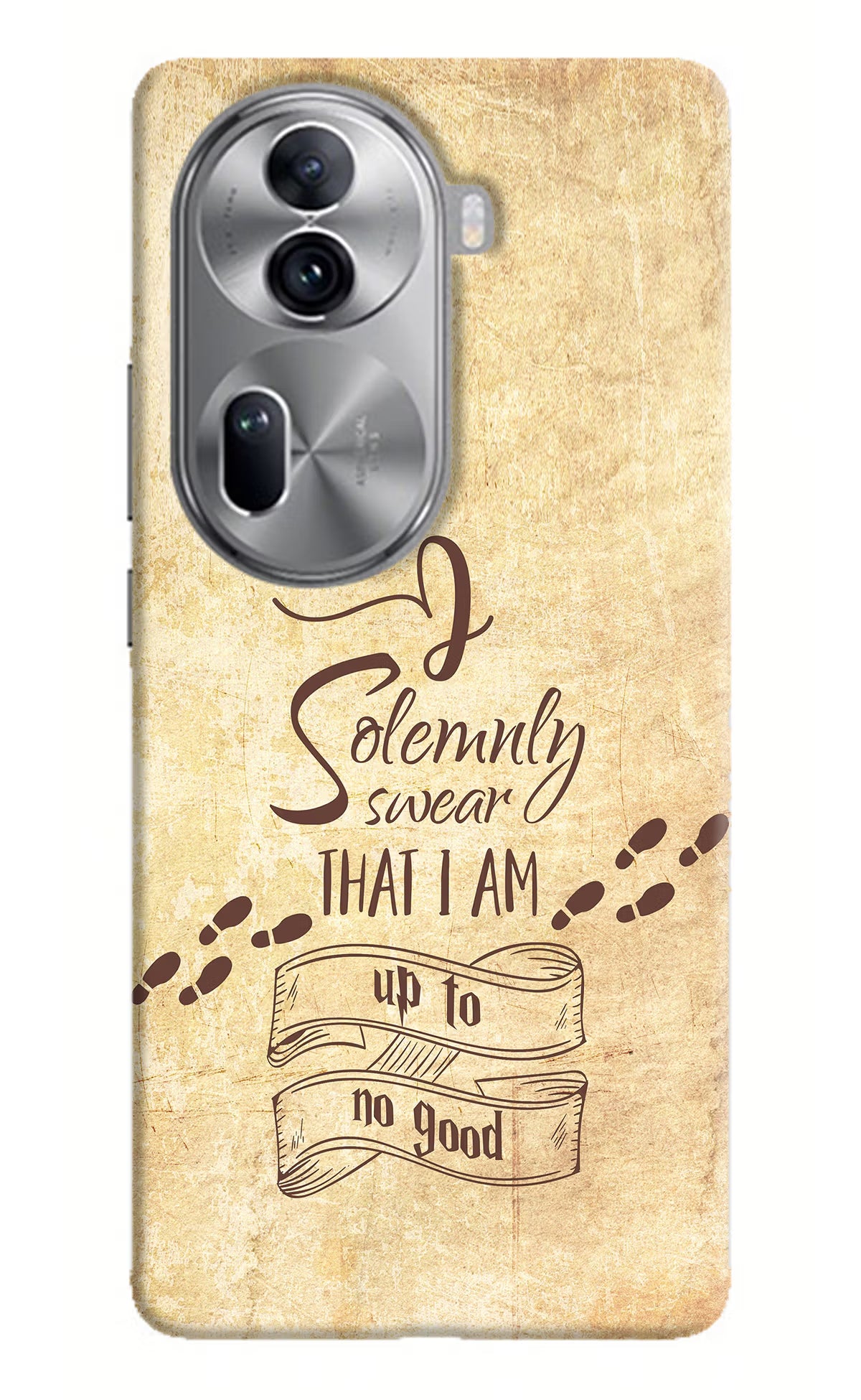 I Solemnly swear that i up to no good Oppo Reno11 Pro 5G Hard Case Back Cover by Casekaro