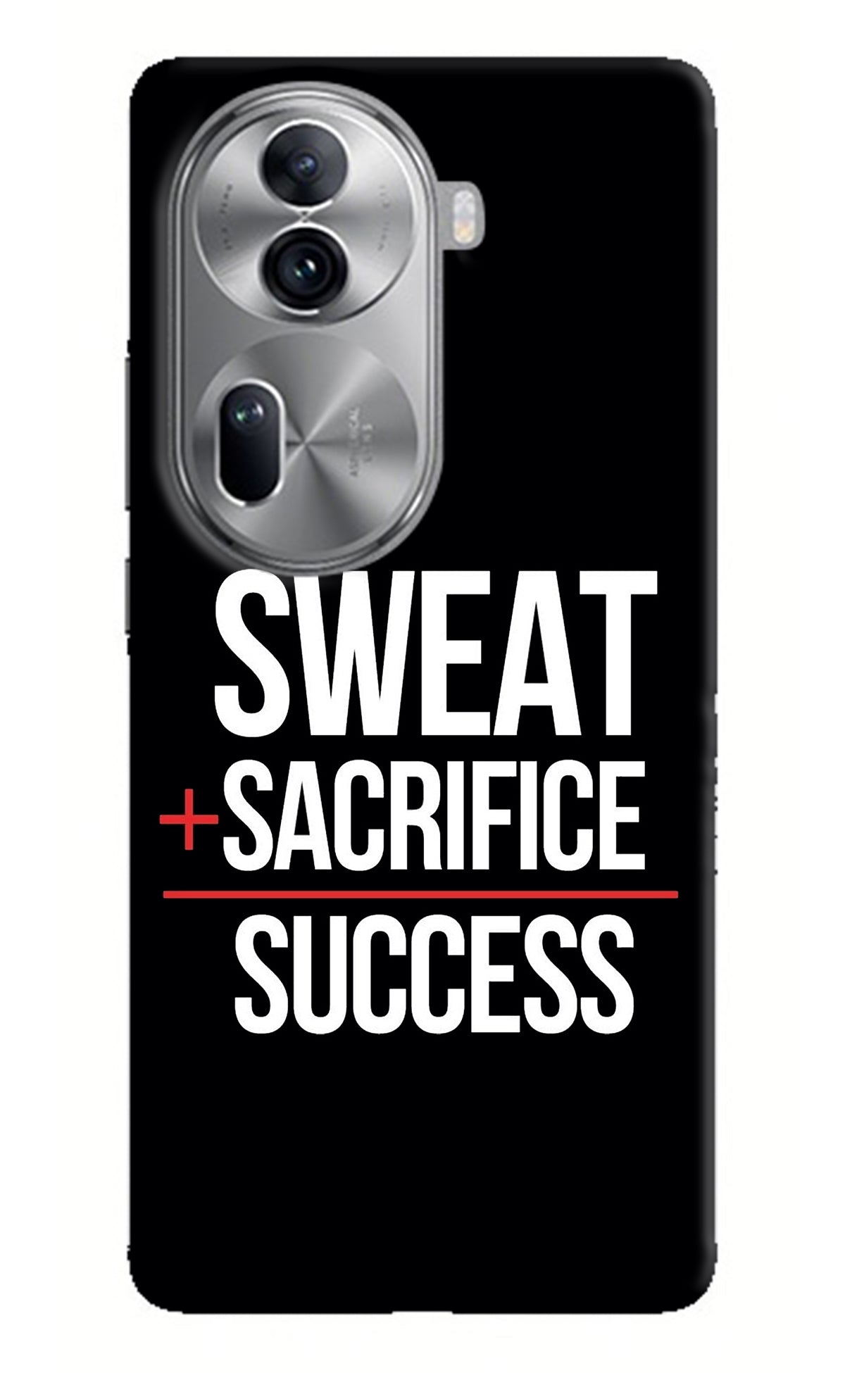 Sweat Sacrifice Success Oppo Reno11 Pro 5G Back Cover