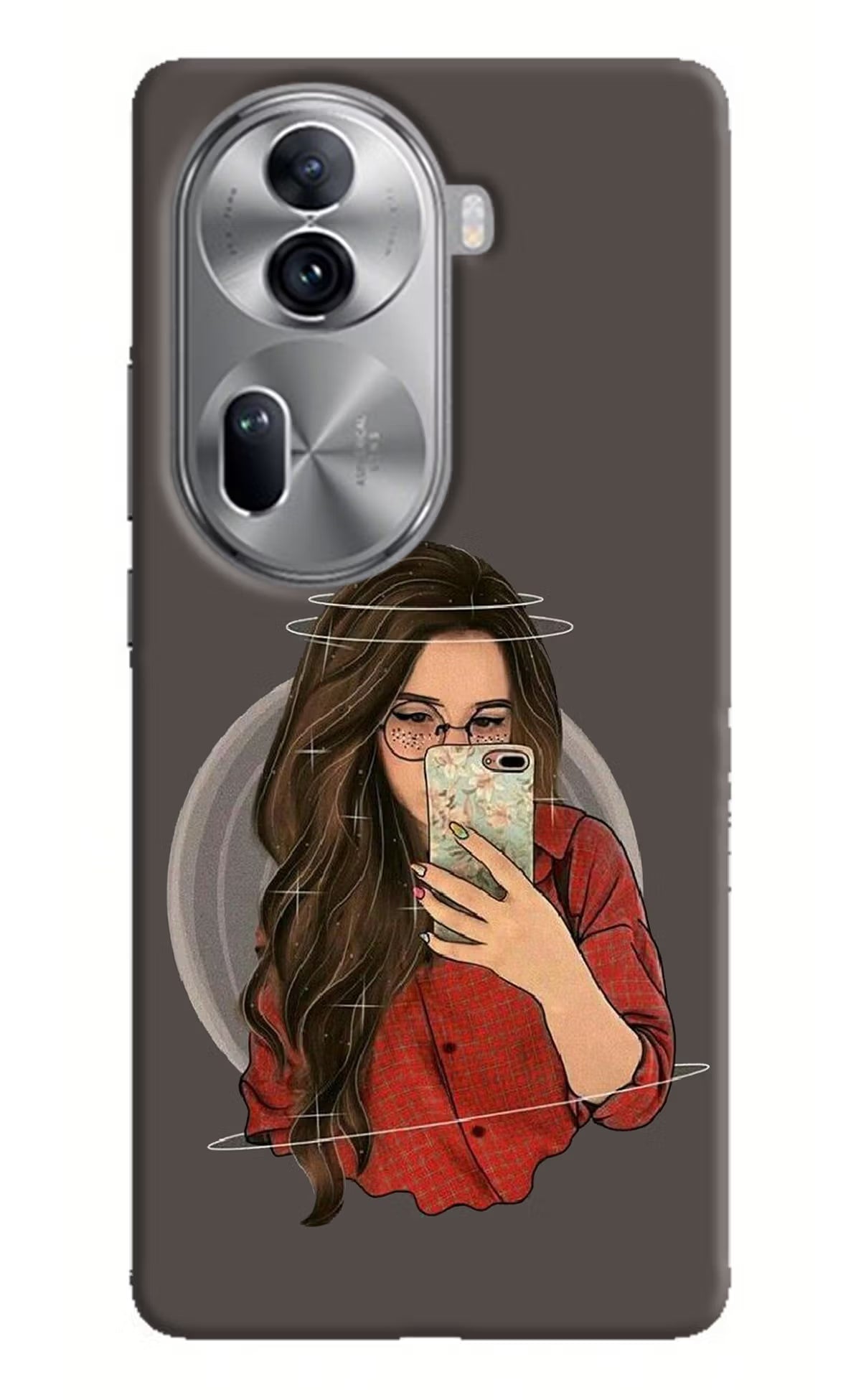 Selfie Queen Oppo Reno11 Pro 5G Hard Case Back Cover by Casekaro