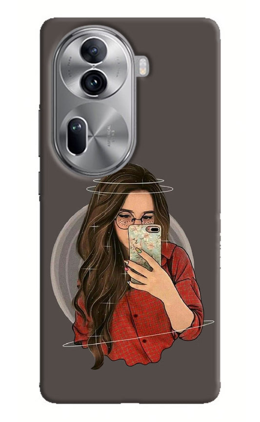 Selfie Queen Oppo Reno11 Pro 5G Hard Case Back Cover by Casekaro