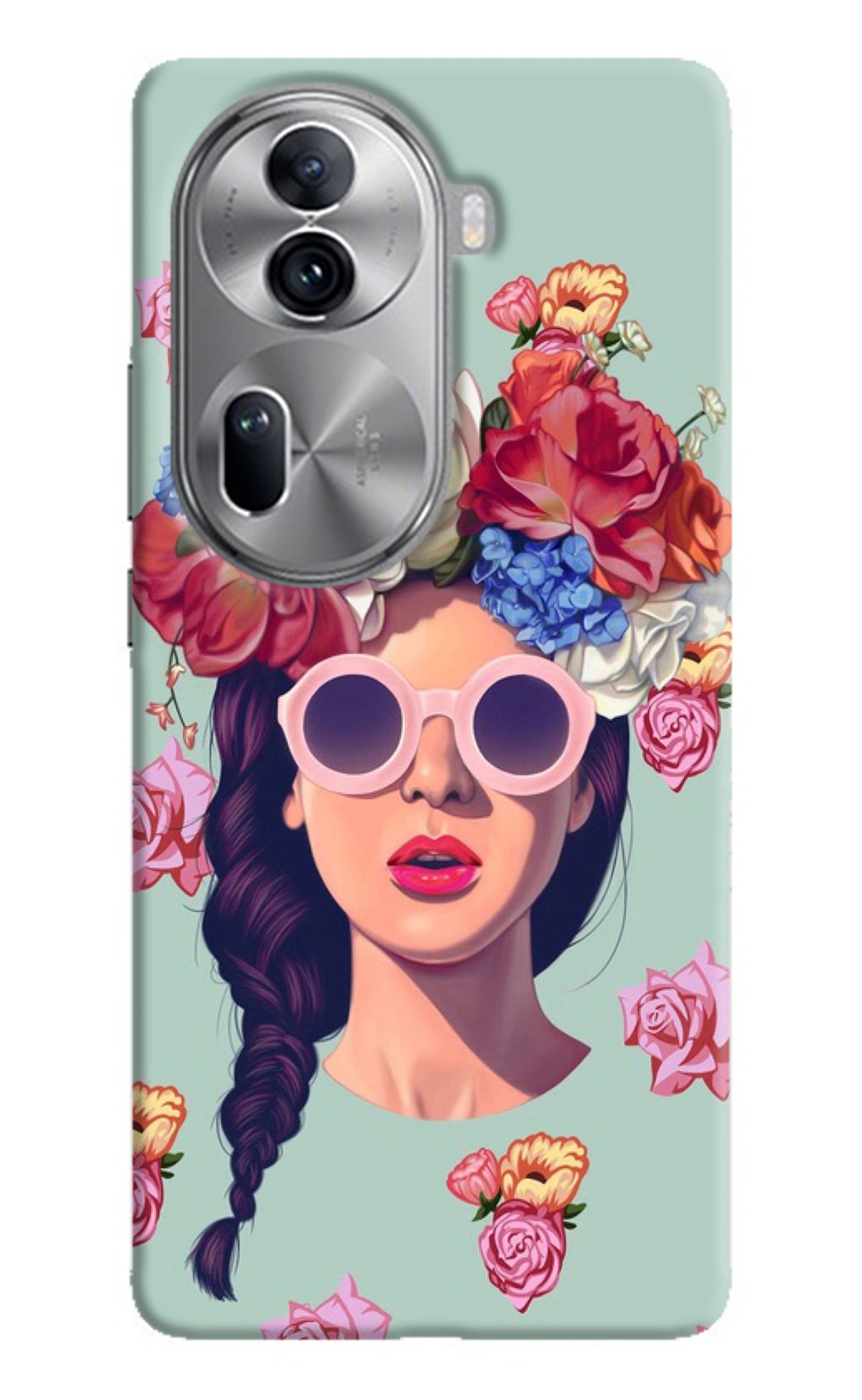 Pretty Girl Oppo Reno11 Pro 5G Back Cover