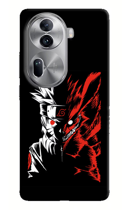 Naruto Two Face Oppo Reno11 Pro 5G Hard Case Back Cover by Casekaro
