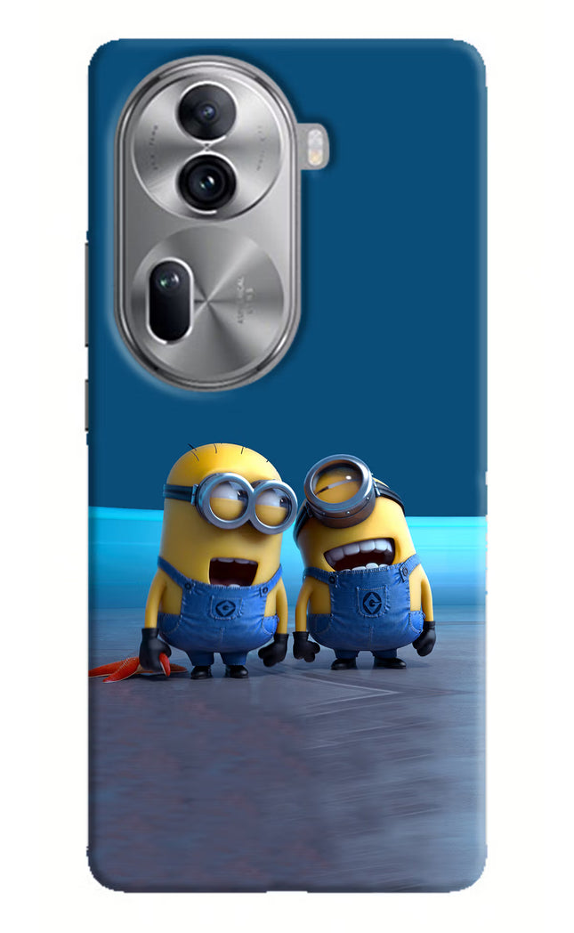 Minion Laughing Oppo Reno11 Pro 5G Hard Case Back Cover by Casekaro