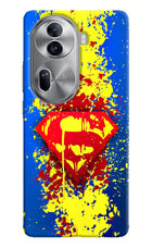 Superman logo Oppo Reno11 Pro 5G Hard Case Back Cover by Casekaro