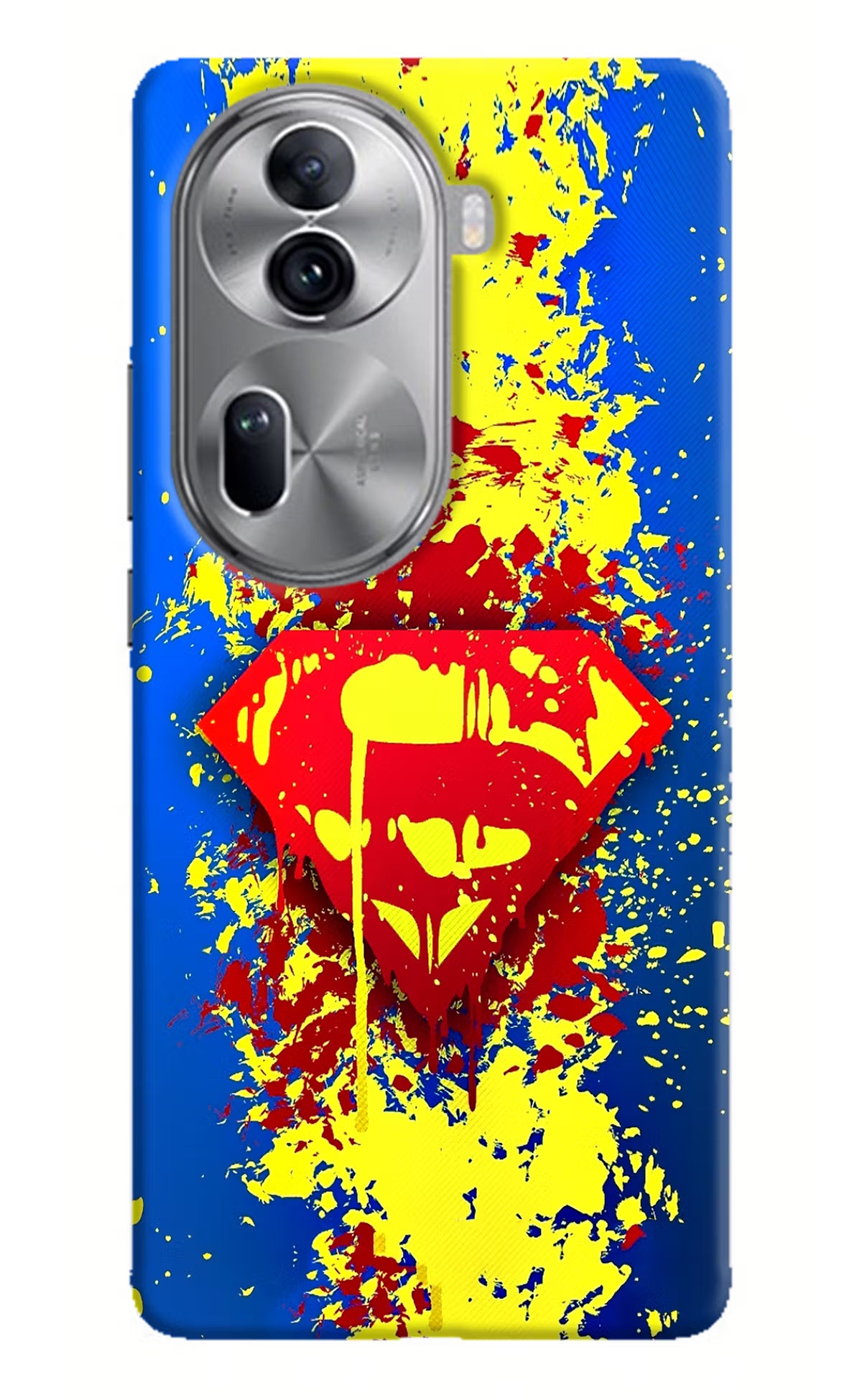 Superman logo Oppo Reno11 Pro 5G Hard Case Back Cover by Casekaro